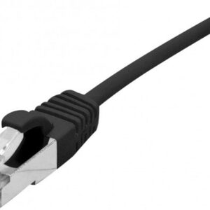 Cordon RJ45 Catégorie 6 UTP - Ultra fin - LSZH - Cu - Noir - 3 m