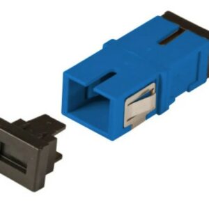 Adaptateur Fibre Optique - Simplex - Monomode - Bleu - SC / SC