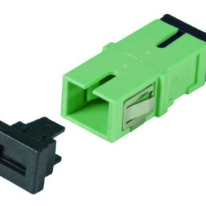 Adaptateur Fibre Optique - Simplex - Monomode - Vert - SC APC / SC APC