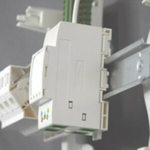 Boîtier DTIO Modulaire - Rail DIN - équipé de 2 traversées SC APC