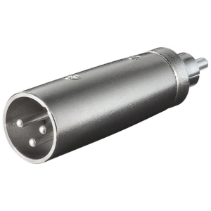 Adaptateur XLR / M vers RCA / F