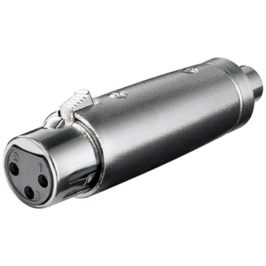 Adaptateur XLR / F vers Jack 6.35 / F Mono