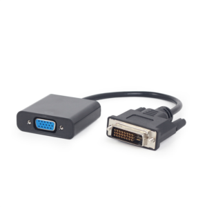 Adaptateur DVI-D / M 24 + 1 vers 2 x DVI / F 24 + 5 - noir - 0.30 m