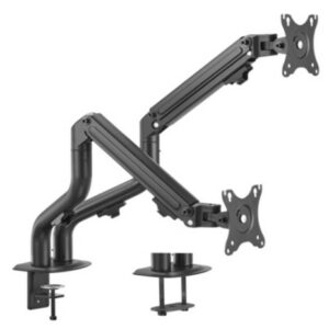 Support à pince - Pivotant - TV 17"-32" - 9 Kg - Vesa 100x100 - Port USB intégré
