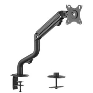 Support à pince - ressorts à gaz - 2xTV 17"-35" 9 Kg - Vesa max 100x100 - Gris