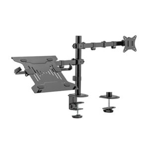 Support à roulettes - TV 37-75" - Vesa 600 x 400 - Blanc