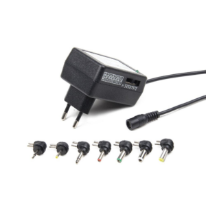 Alimentation stabilisée 3 / 12 Volts - 2A - 24W "+" central + 7