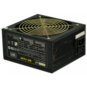 Alimentation PC 700 W - ATX - Ventilateur 14 cm - PFC Active - noire