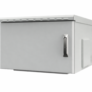 Coffret 19" IP55 - Gris - 7U - Profondeur 600 mm - Porte pleine - Assemblé