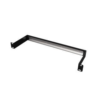 Support rail DIN 19" - 1U - RAL9005 Noir