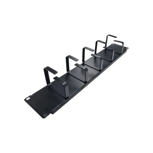 Panneau 19" - 5 anneaux métal - 482 x 72 x 44 mm - Noir - 1U