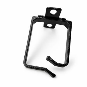 Anneaux aluminium - Passage câble - 44 x 60 mm - Noir - Lot de 5 pcs