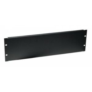 Panneau 19" nu - 24 ports Keystone - 482 x 30 x 44 mm - Noir - 1U