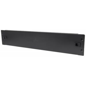 Panneau 19" plein - Verrouillage rapide - noir - 2U