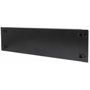 Panneau 19" plein - Verrouillage rapide - noir - 3U