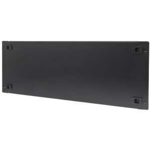 Panneau 19" plein - Verrouillage rapide - noir - 5U